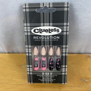 Clueless Revolution Dionne False Nails 15 Salon Quality Nails +Glue